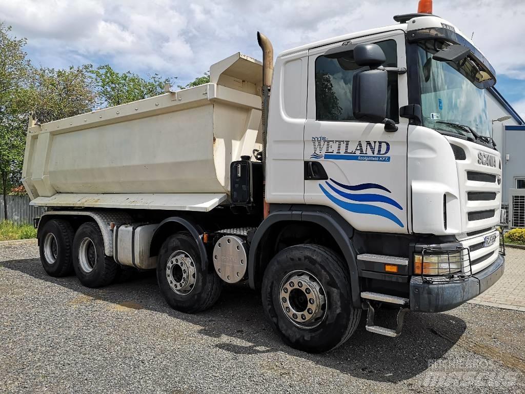 Scania G 480, 8x4 Sklápače