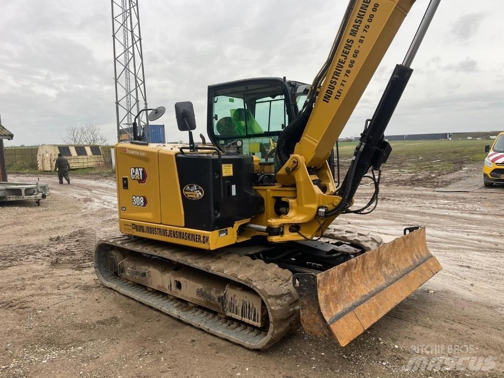 CAT 308 Midi rýpadlá 7 t - 12 t