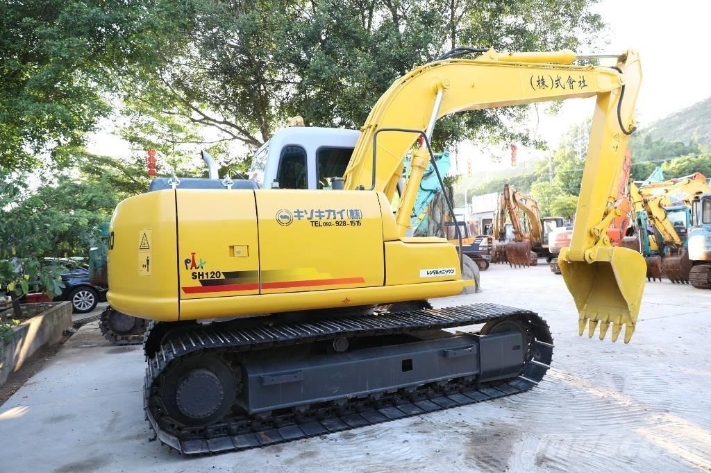 Sumitomo SH120A-3 Pásové rýpadlá