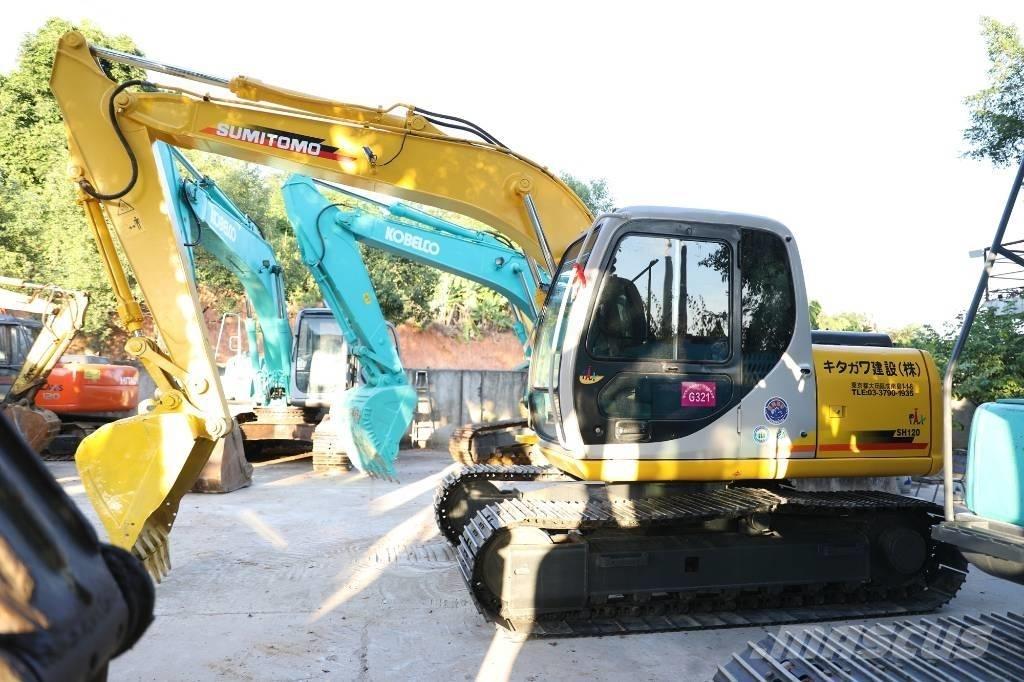 Sumitomo SH120A-3 Pásové rýpadlá