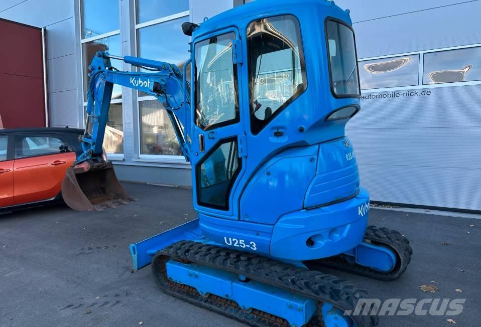 Kubota U25 -3 Mini rýpadlá < 7t