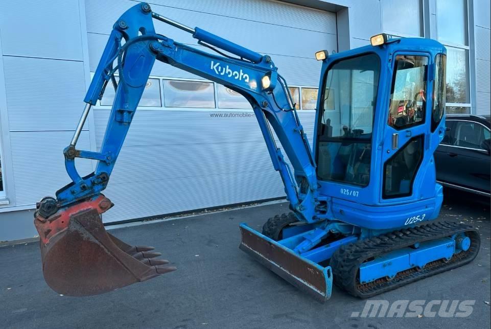 Kubota U25 -3 Mini rýpadlá < 7t