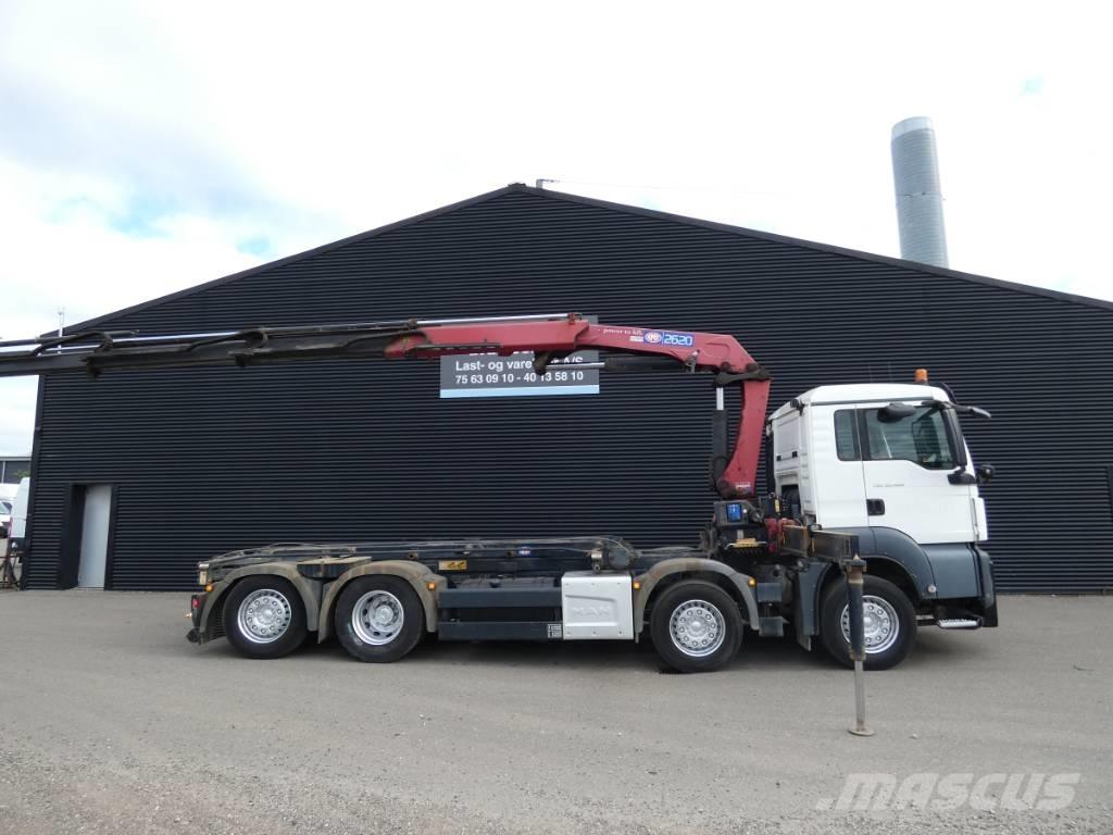 MAN TGS 35.460 Autožeriavy, hydraulické ruky