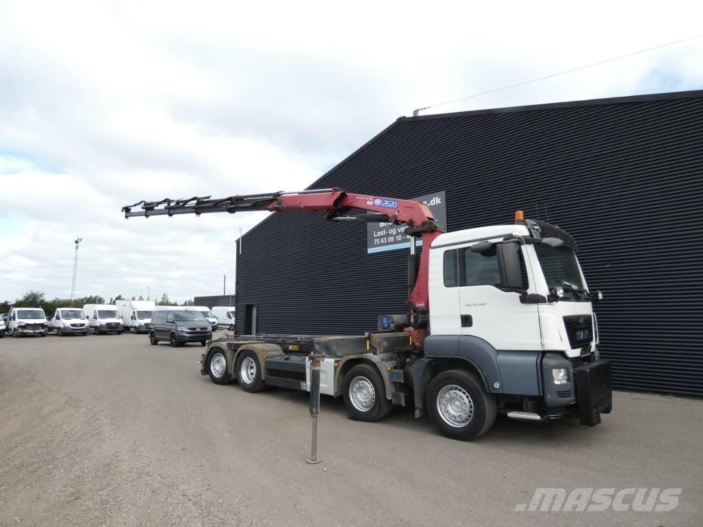 MAN TGS 35.460 Autožeriavy, hydraulické ruky
