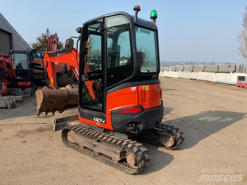 Kubota U27-4 Mini rýpadlá < 7t