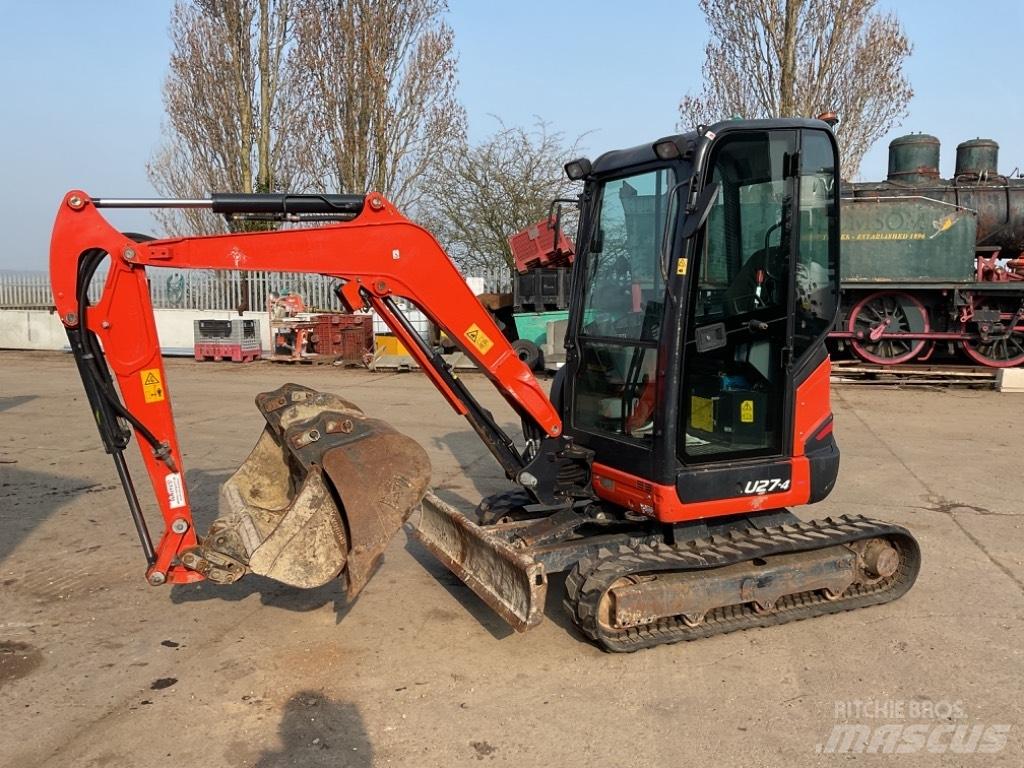 Kubota U27-4 Mini rýpadlá < 7t