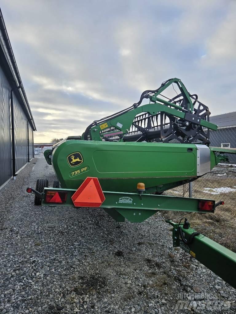 John Deere 735 PF Kombajnove hlavice