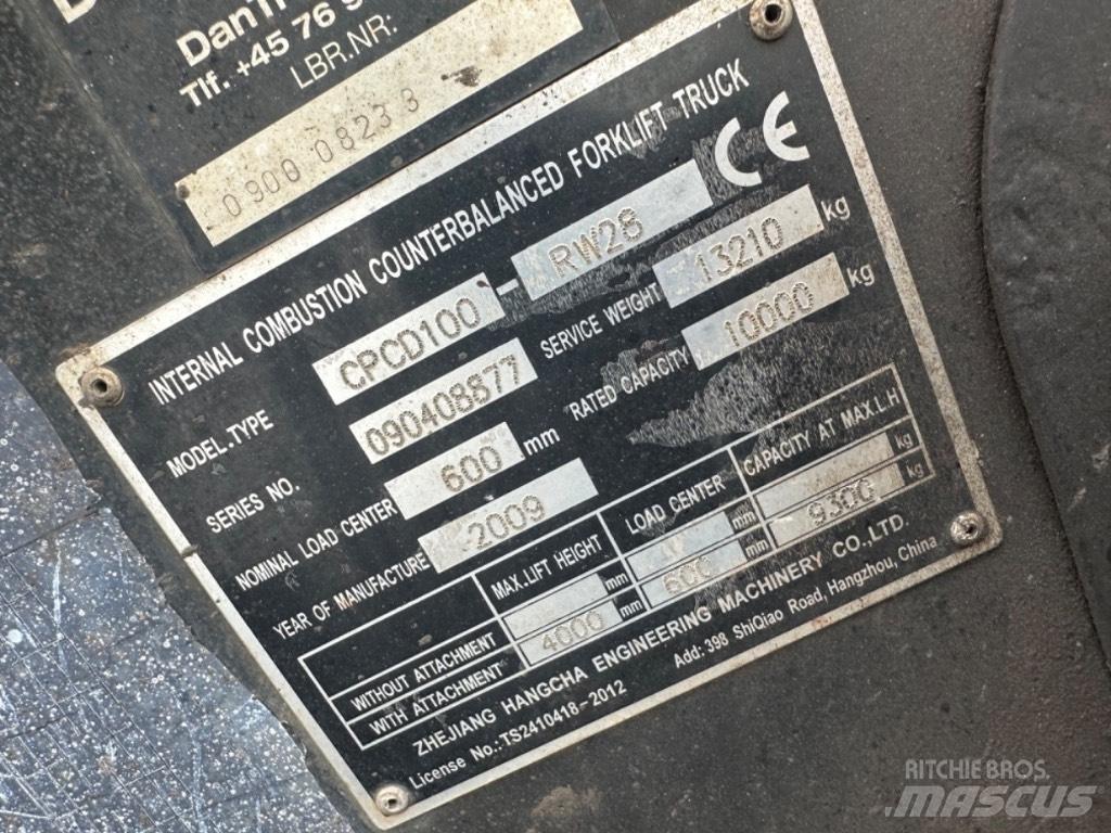 Hangcha CD100 Dieselové vozíky