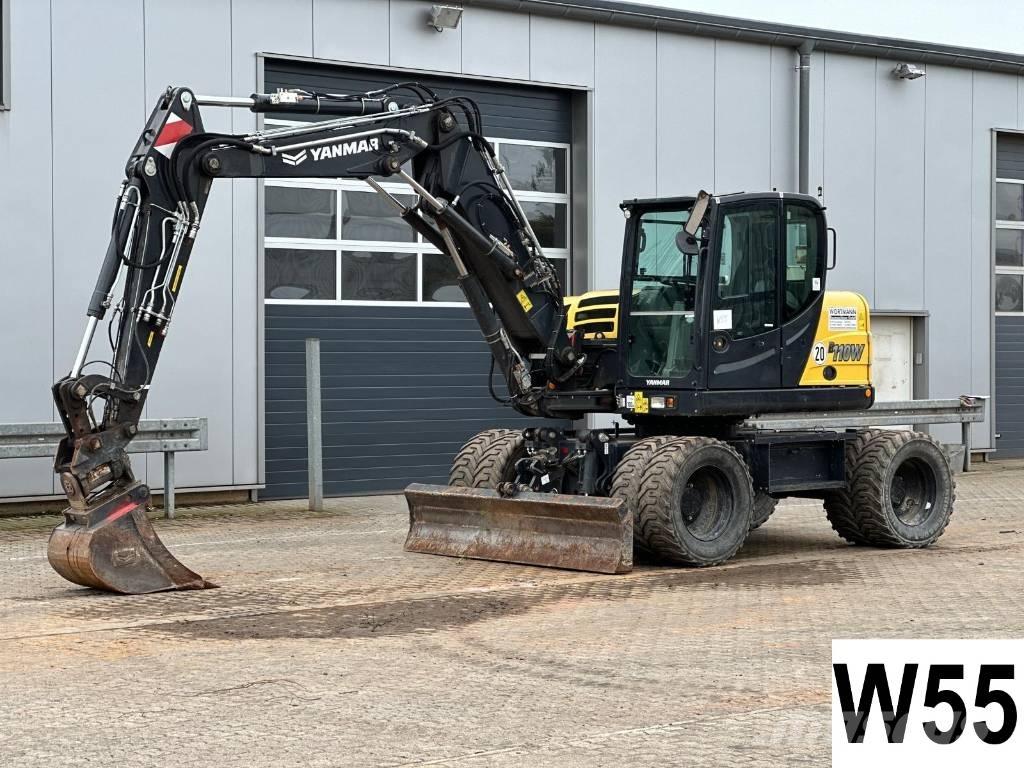 Yanmar B 110 W Kolesové rýpadlá