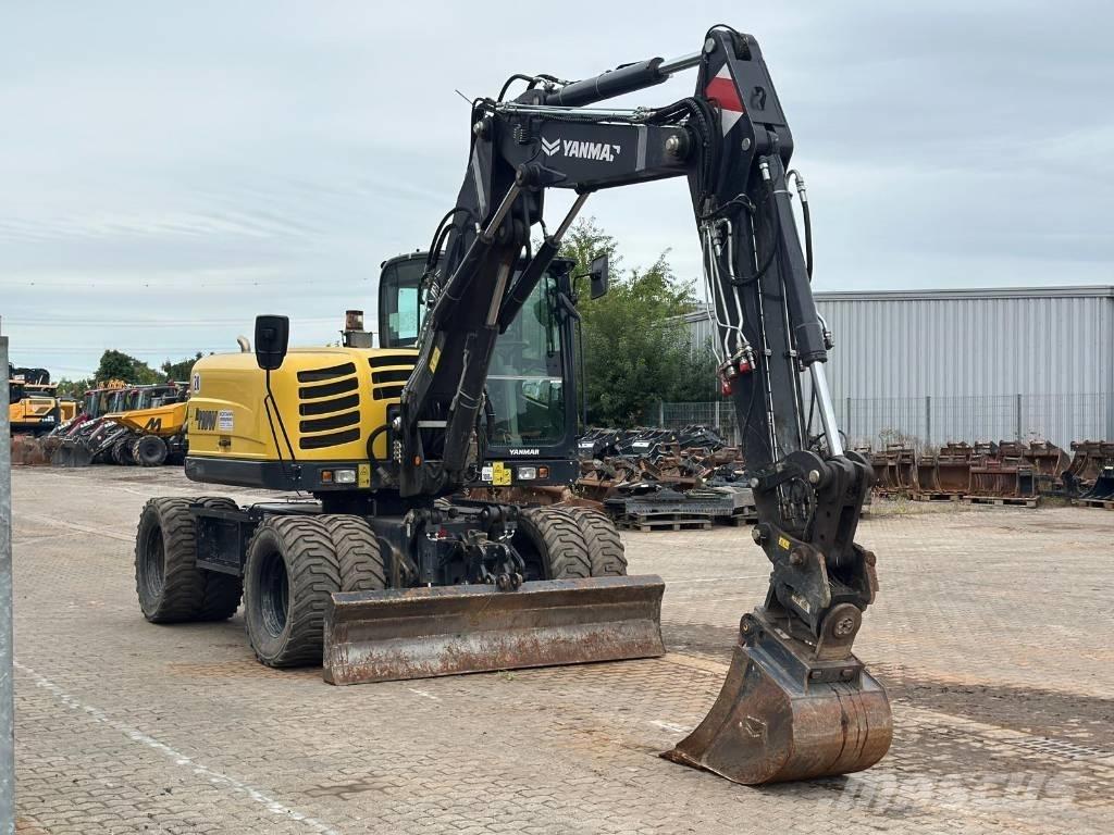 Yanmar B 110 W Kolesové rýpadlá