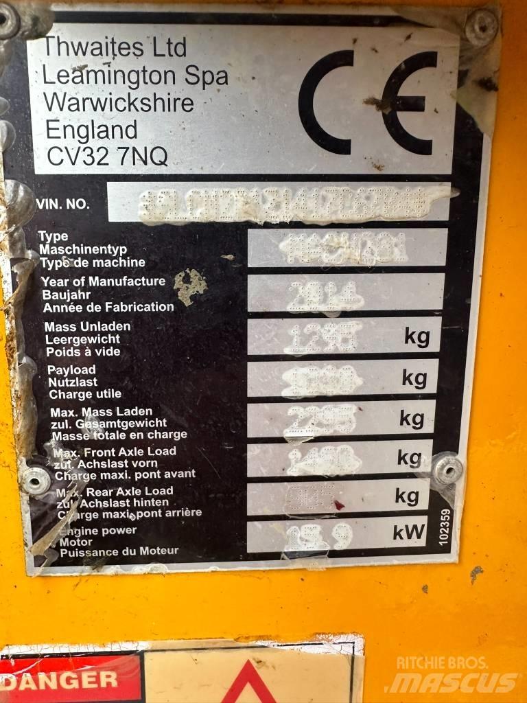 Thwaites 1 ton Stavebné sklápače