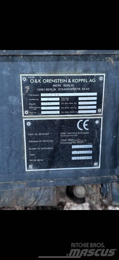 O&K MH 4 PMS Kolesové rýpadlá