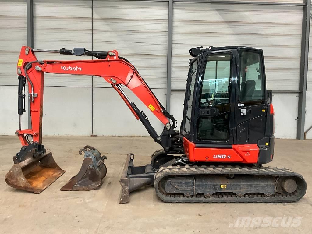 Kubota U 50-5 Mini rýpadlá < 7t