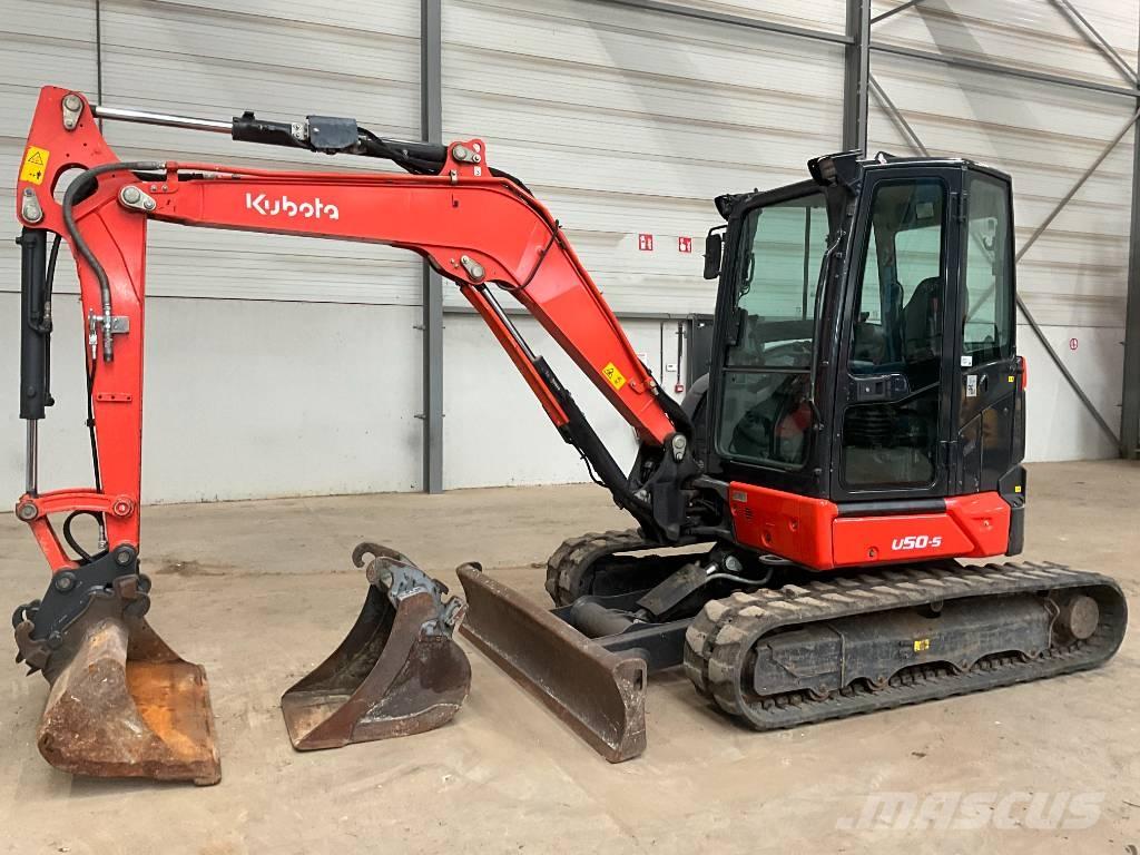 Kubota U 50-5 Mini rýpadlá < 7t