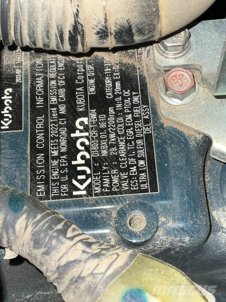 Kubota U 50-5 Mini rýpadlá < 7t