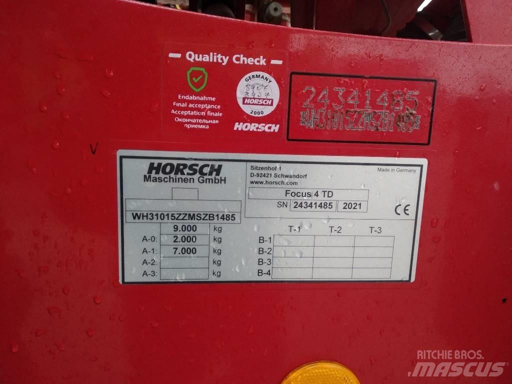 Horsch Focus 4 TD Mechanické sejačky
