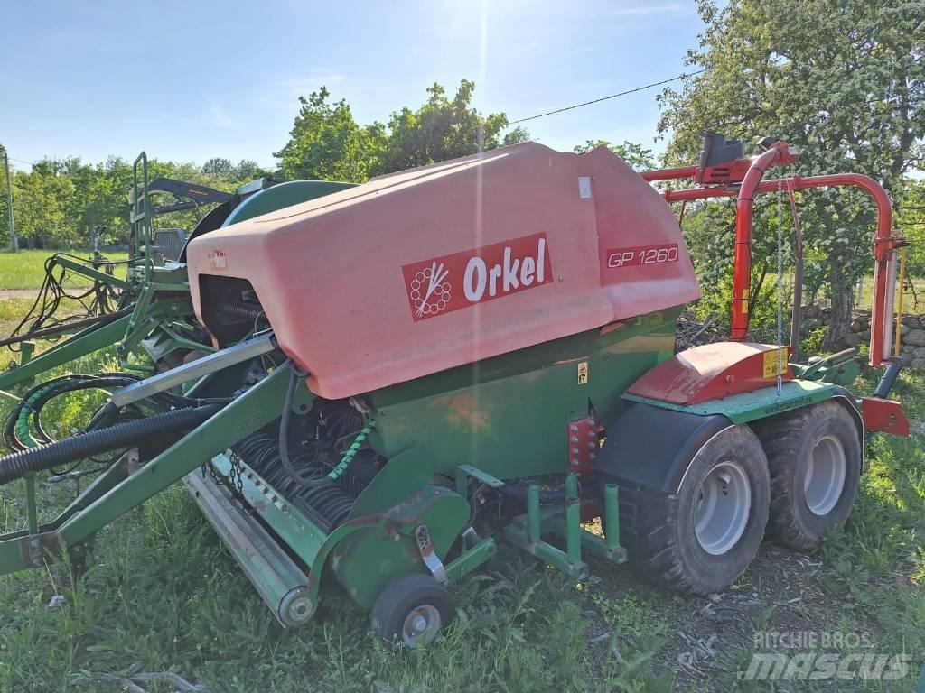 Orkel GP1260 Lisy na okrúhle balíky
