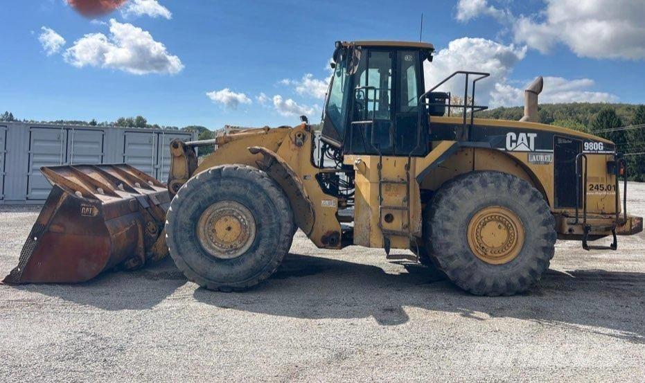 CAT 980G Kolesové nakladače