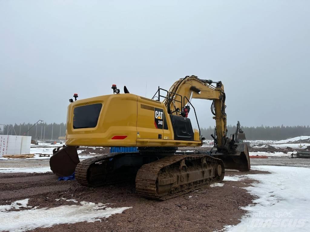 CAT 340 Pásové rýpadlá
