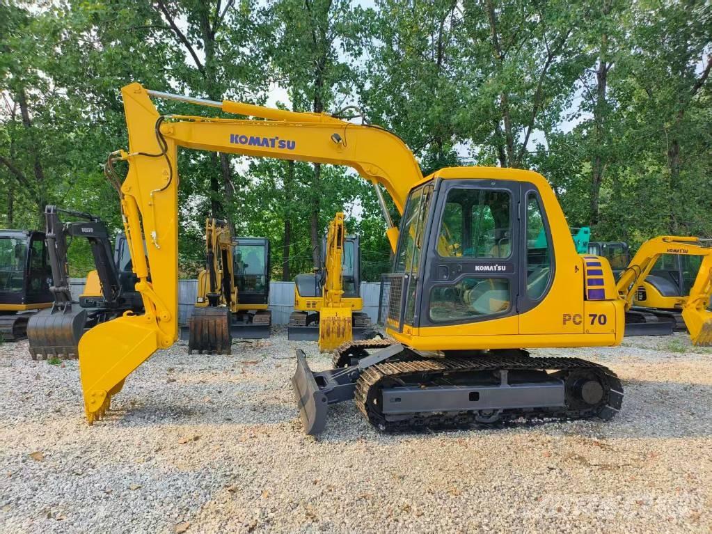 Komatsu PC 70-7 Pásové rýpadlá