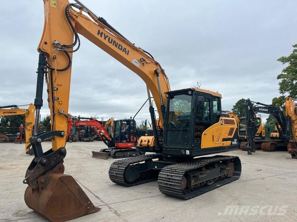 Hyundai HX140LC Pásové rýpadlá