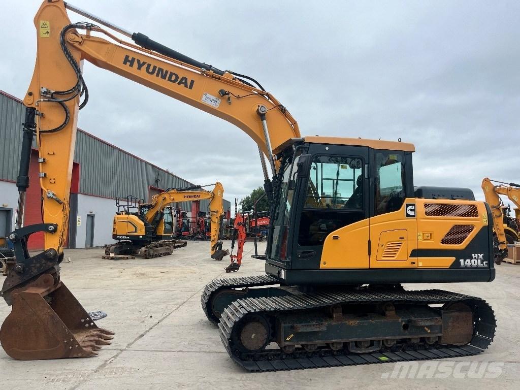 Hyundai HX140LC Pásové rýpadlá