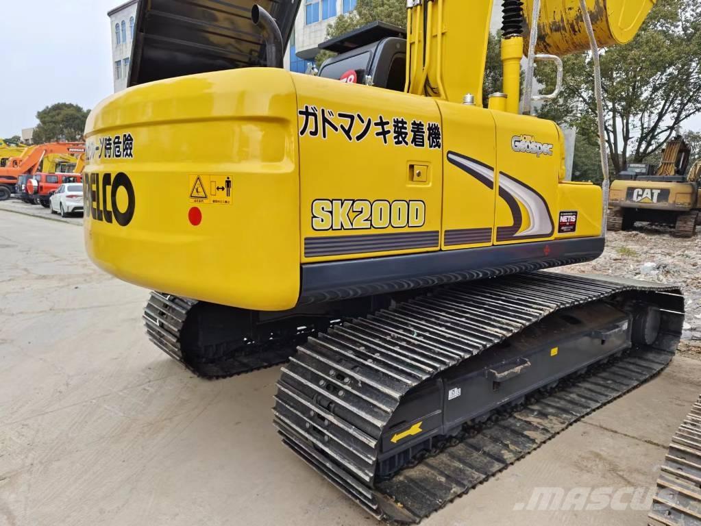 Kobelco SK 200 Pásové rýpadlá
