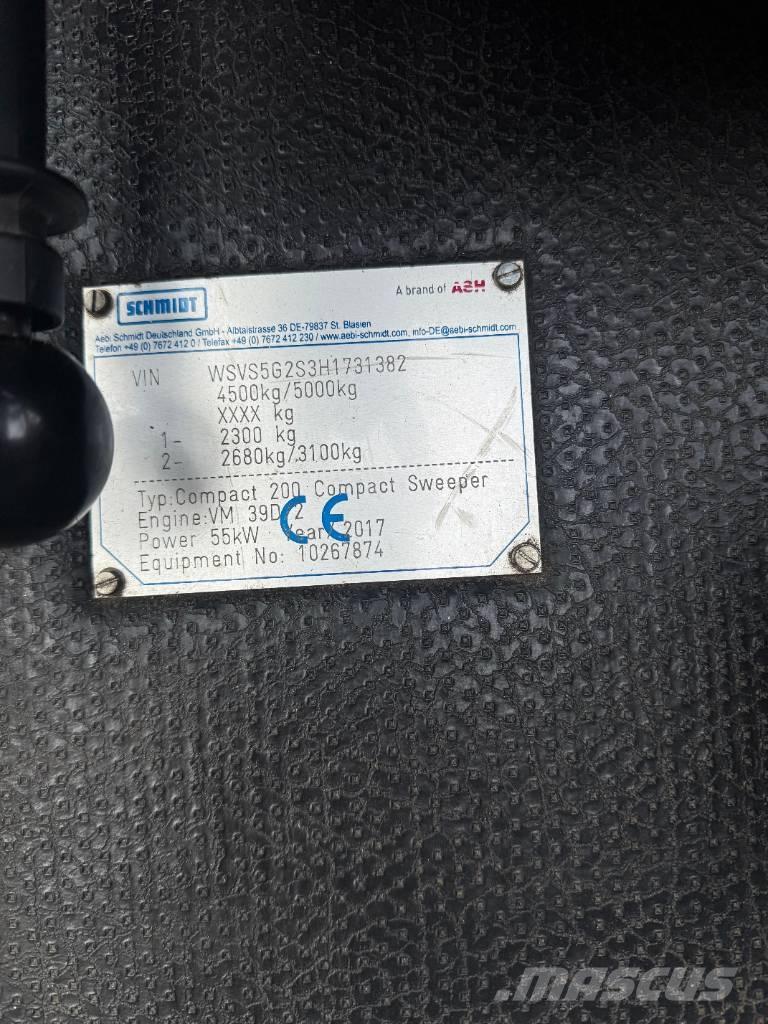 Schmidt Swingo 200 Zametacie stroje