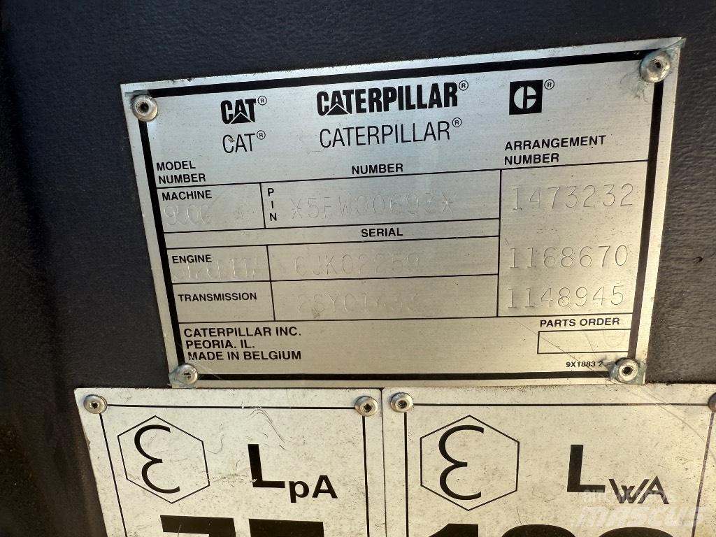 CAT 950G Kolesové nakladače