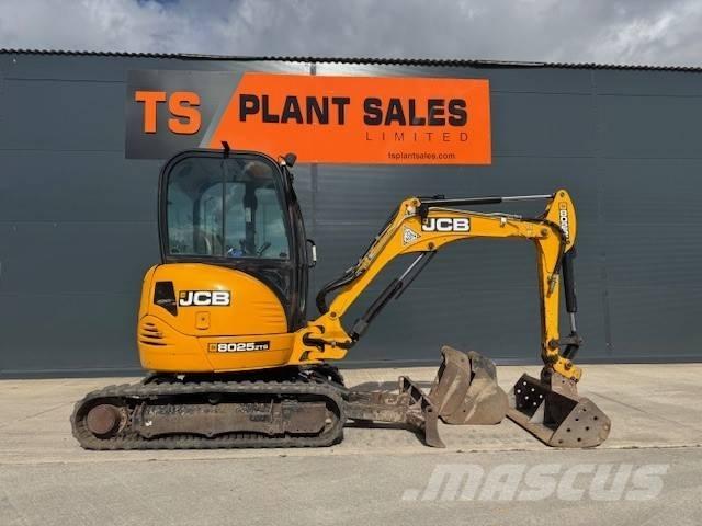 JCB 8025 ZTS Mini rýpadlá < 7t