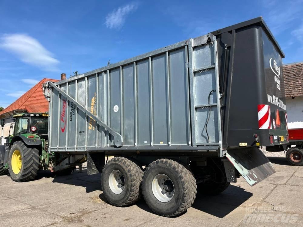 Fliegl ASW 271 Valníkové návesy/Návesy sa sklápacím bočnicami