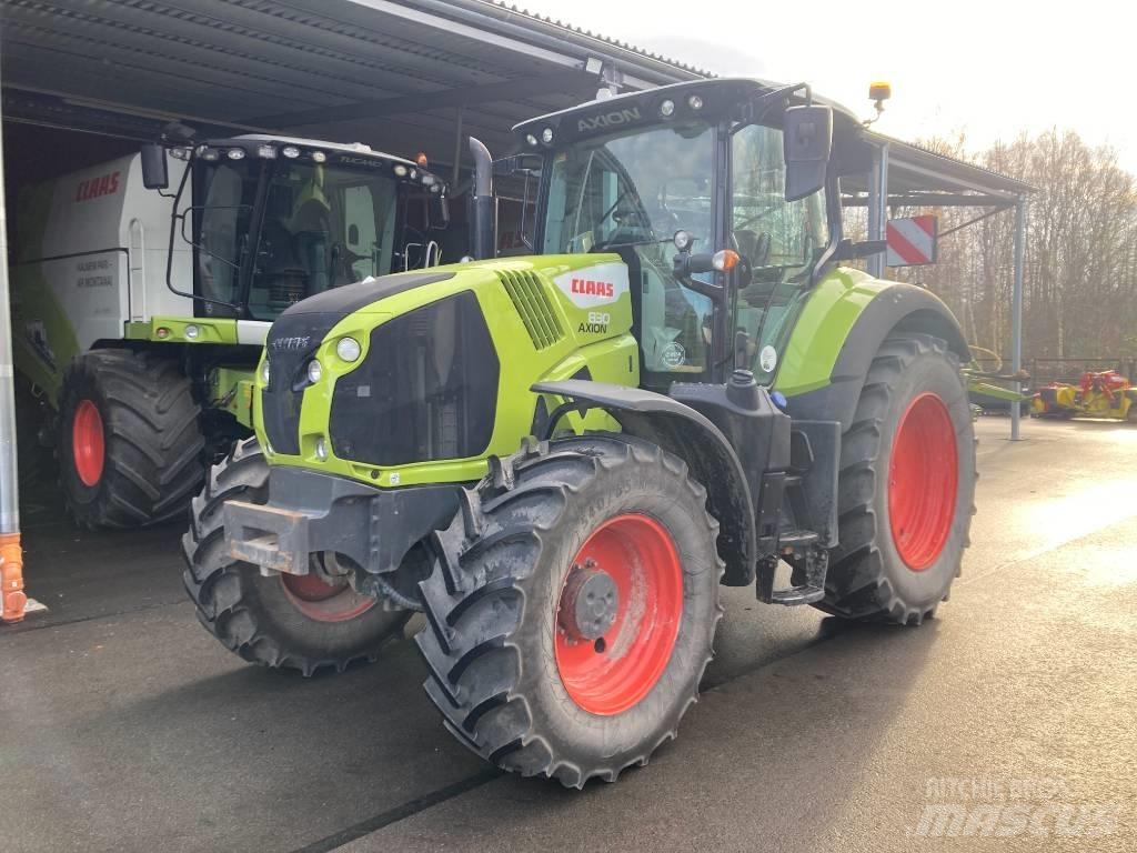 CLAAS Axion 830 CIS Traktory