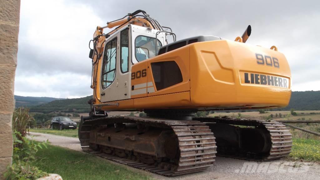 Liebherr R 906 LC Pásové rýpadlá