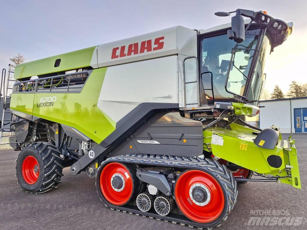 CLAAS LEXION  6700 TT Kombinované zberacie stroje