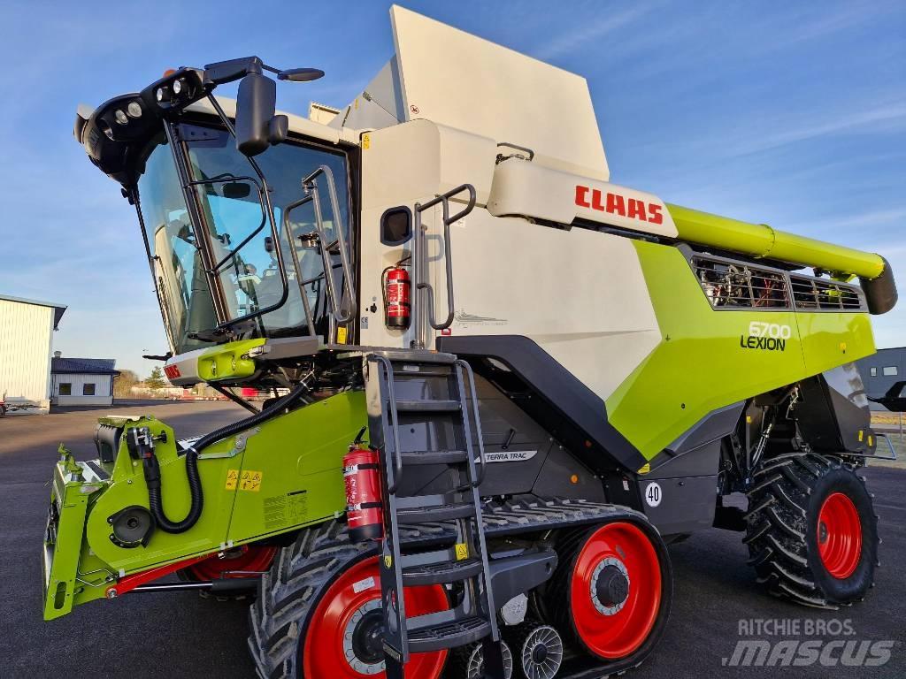 CLAAS LEXION  6700 TT Kombinované zberacie stroje