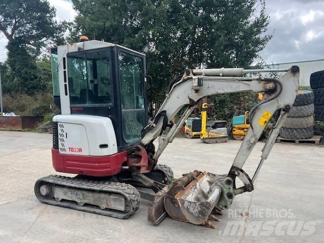 Takeuchi TB 23 R Mini rýpadlá < 7t
