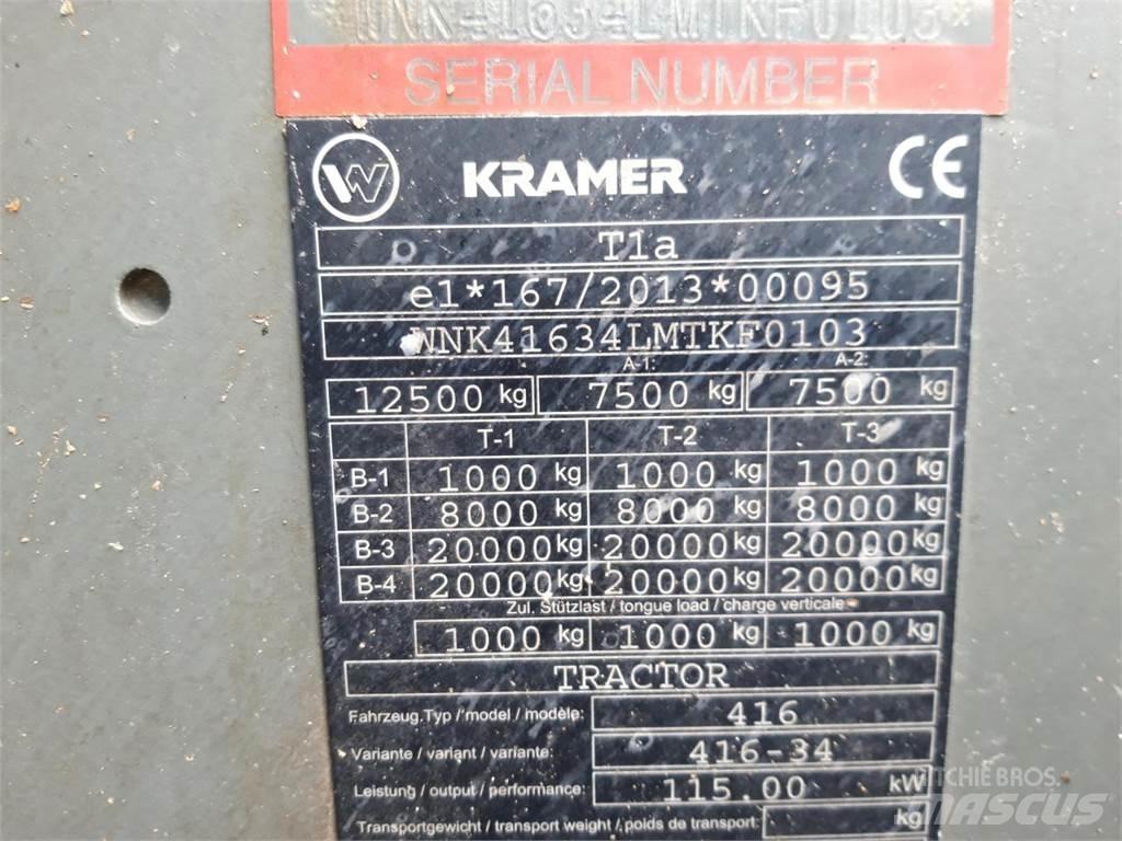 Kramer KT557 Teleskopické nakladače pre poľnohospodárstvo