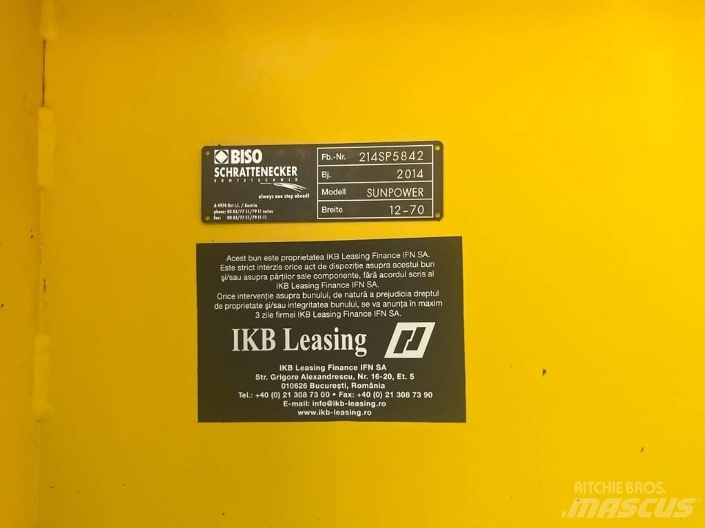 Biso SUNPOWER Príslušenstvo a náhradné diely ku kombajnom