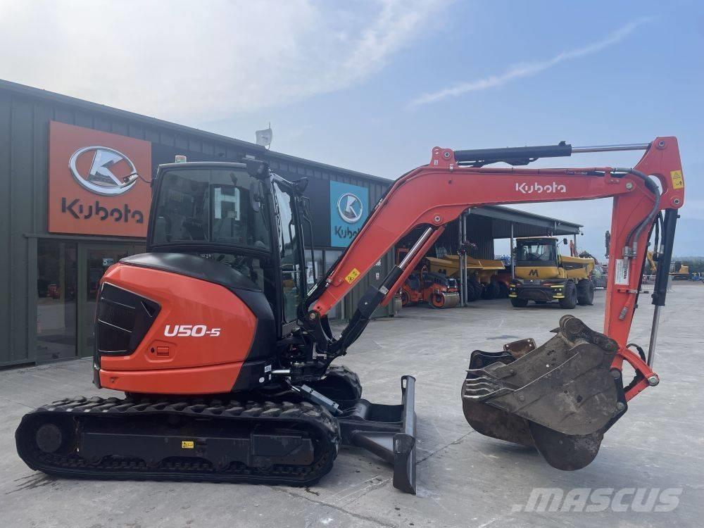 Kubota U 50-5 Mini rýpadlá < 7t
