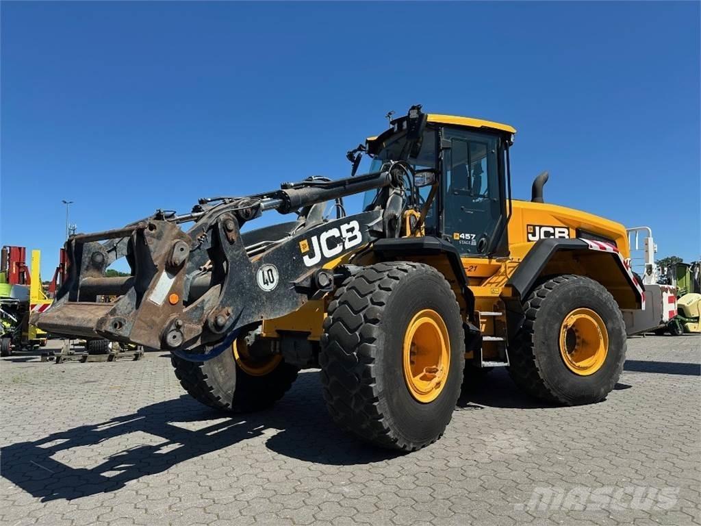JCB 457 Agri Kolesové nakladače
