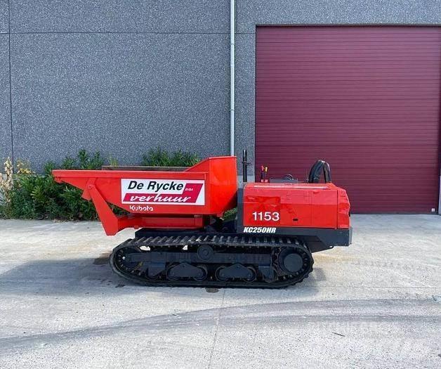 Kubota KC250HR Pásové sklápače