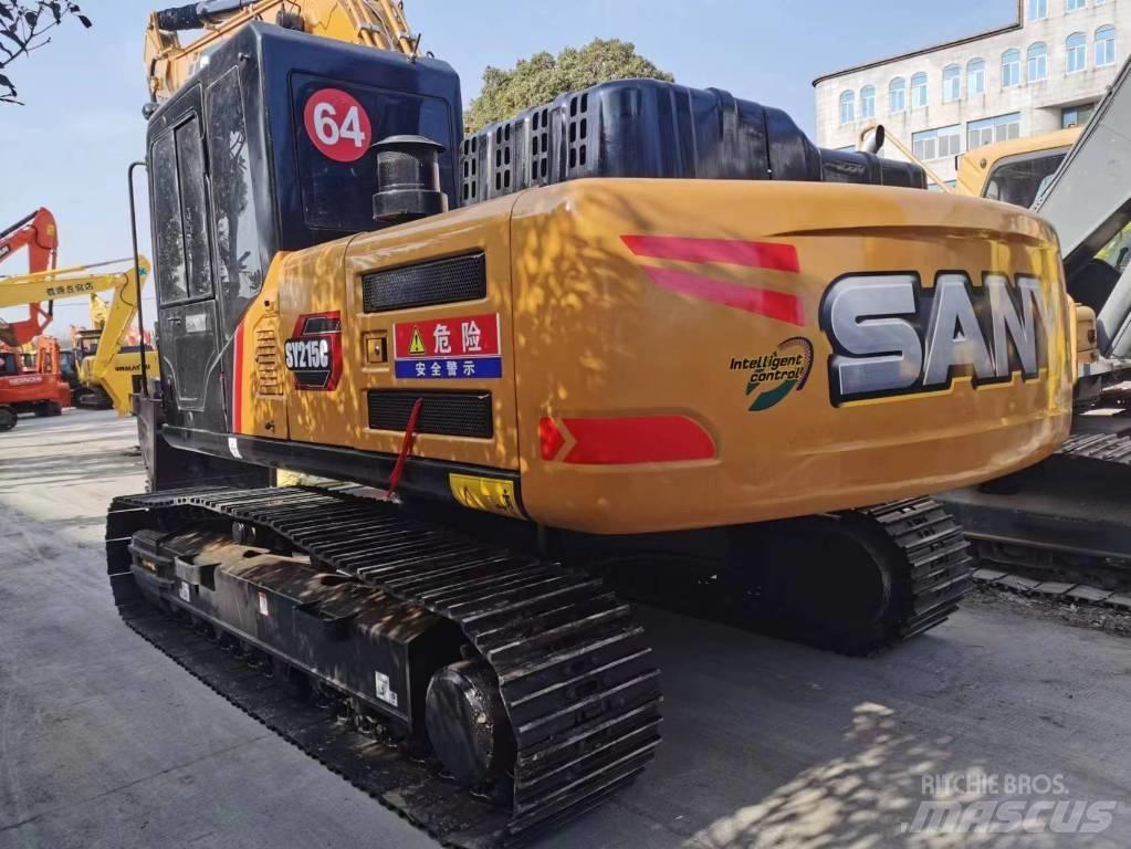Sany SY 215 C Pásové rýpadlá