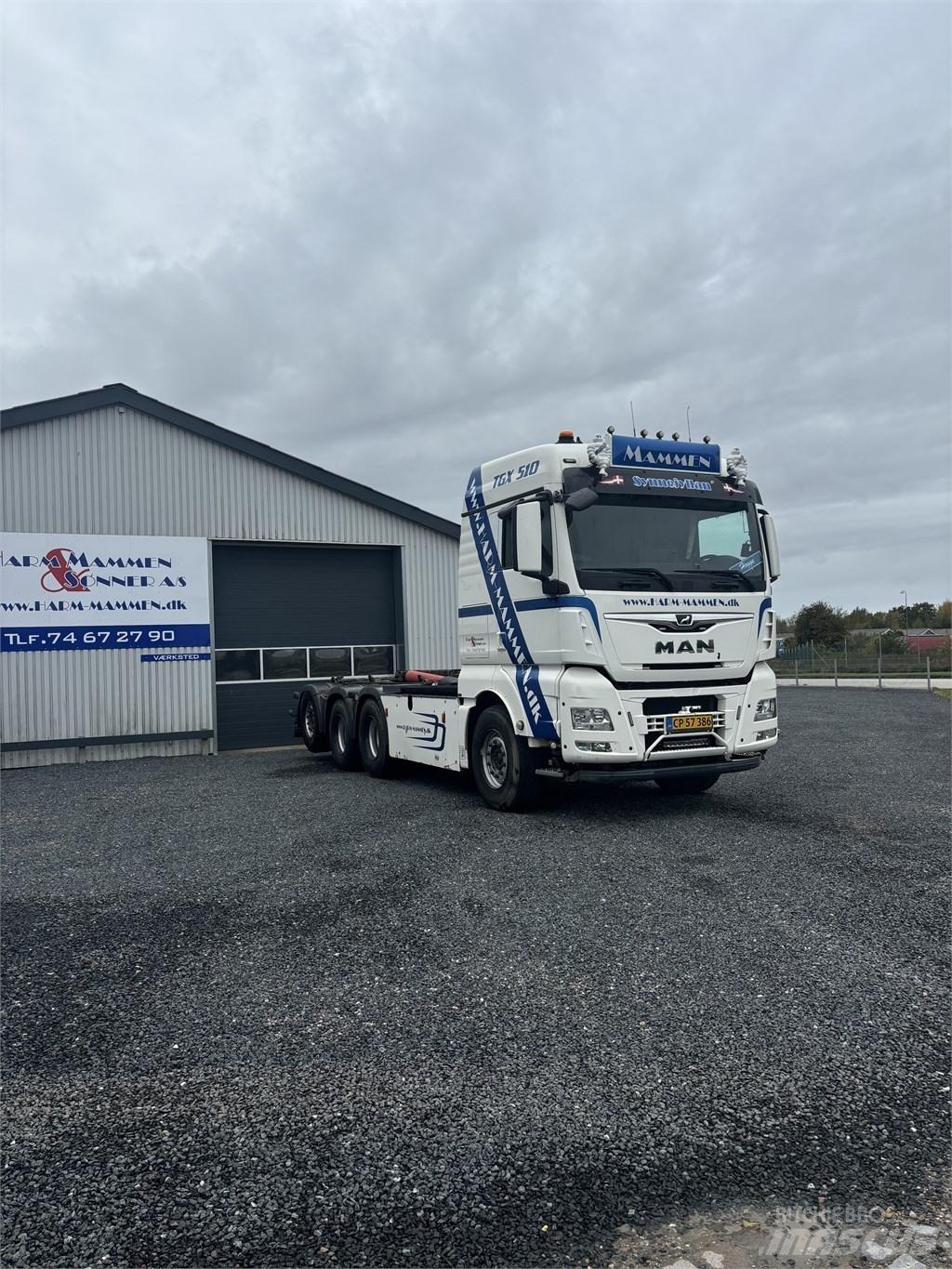 MAN TGX 35.510 Hákový nosič kontajnerov