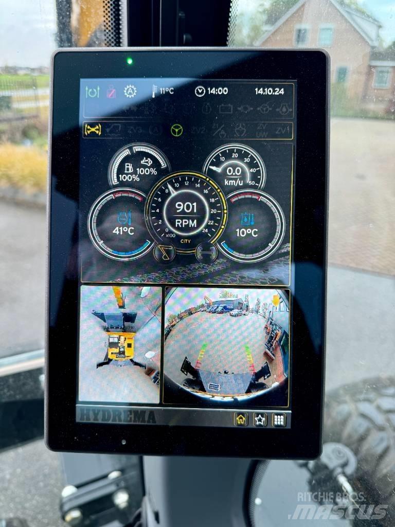 Hydrema MX16G Kolesové rýpadlá