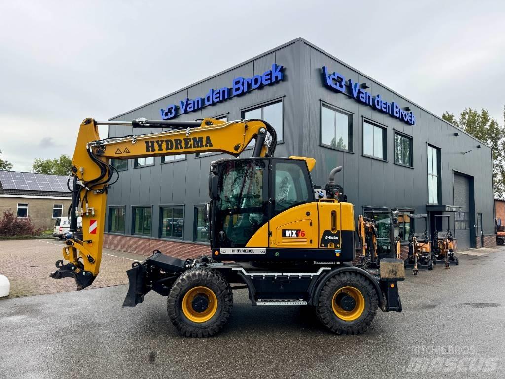 Hydrema MX16G Kolesové rýpadlá