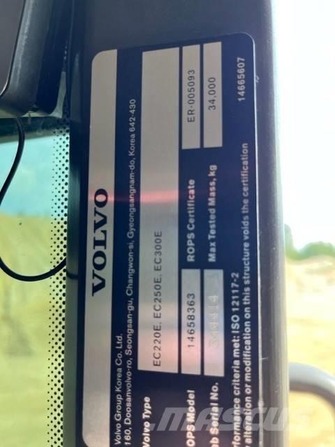 Volvo EC 300 EL Pásové rýpadlá
