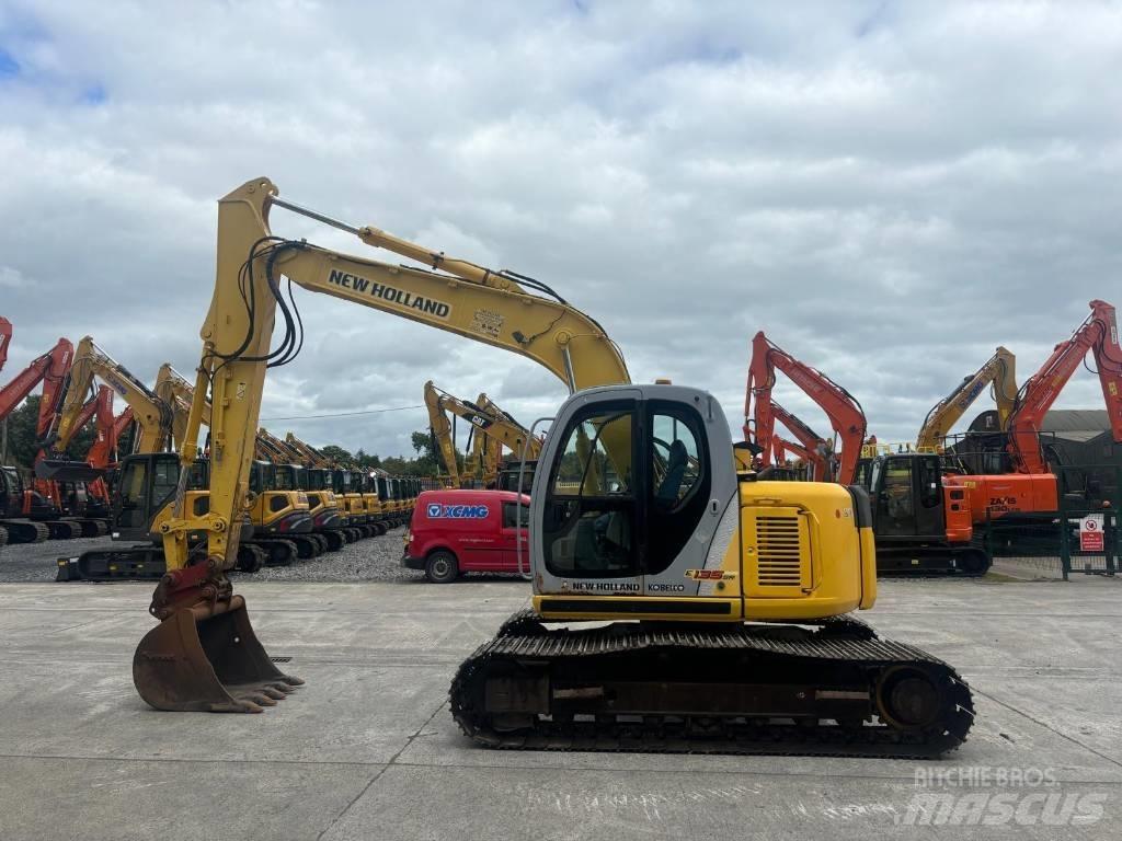 New Holland E 135 SR Pásové rýpadlá