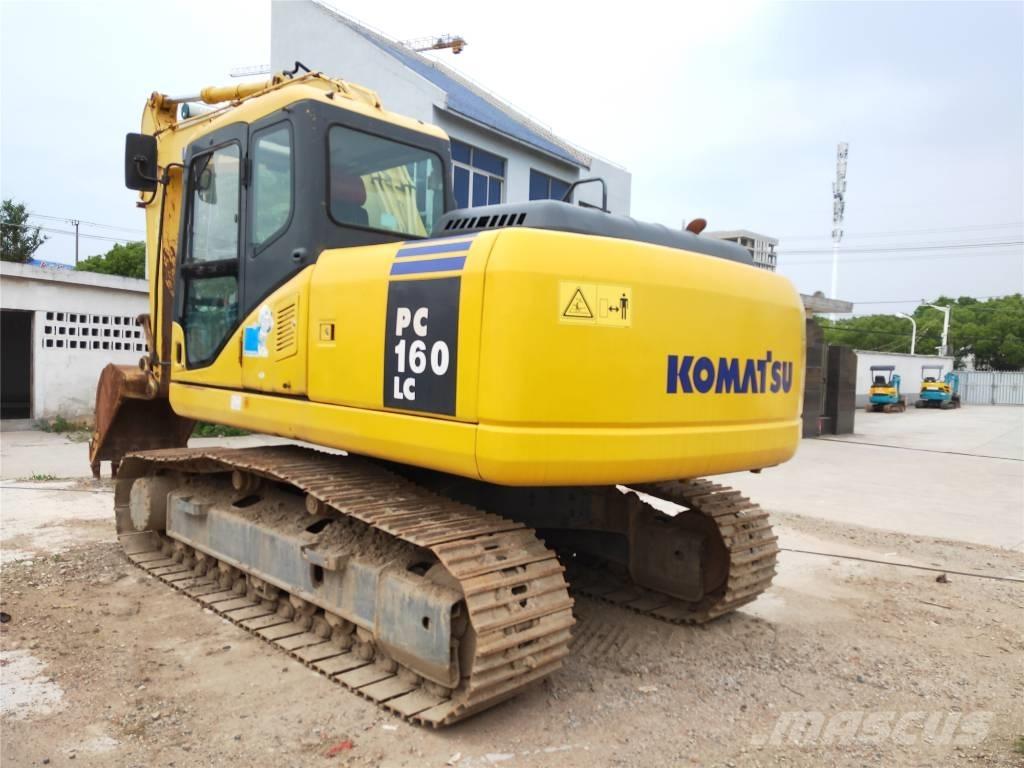 Komatsu PC160-7 Pásové rýpadlá