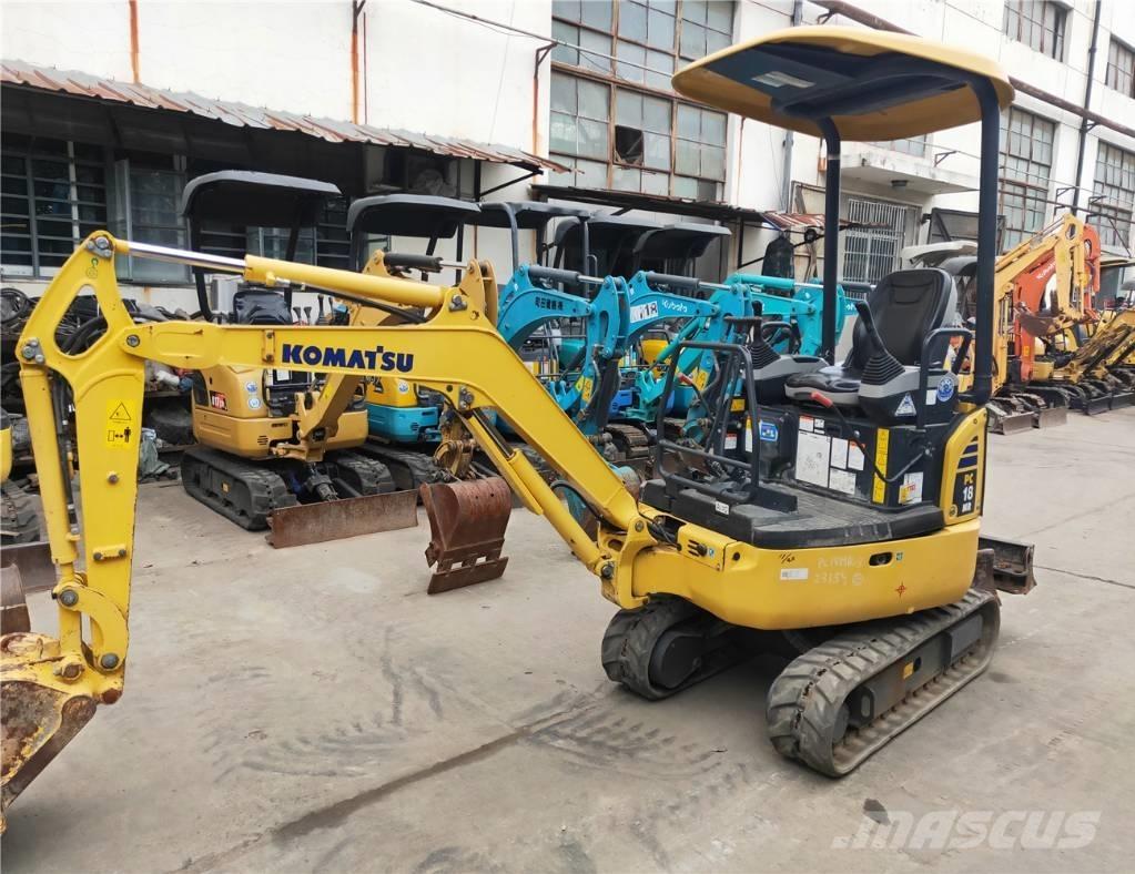Komatsu PC18MR-3 Mini rýpadlá < 7t