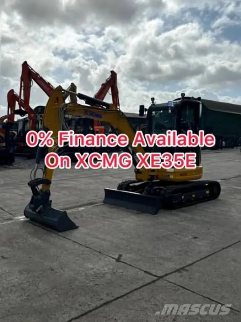XCMG XE35E Mini rýpadlá < 7t